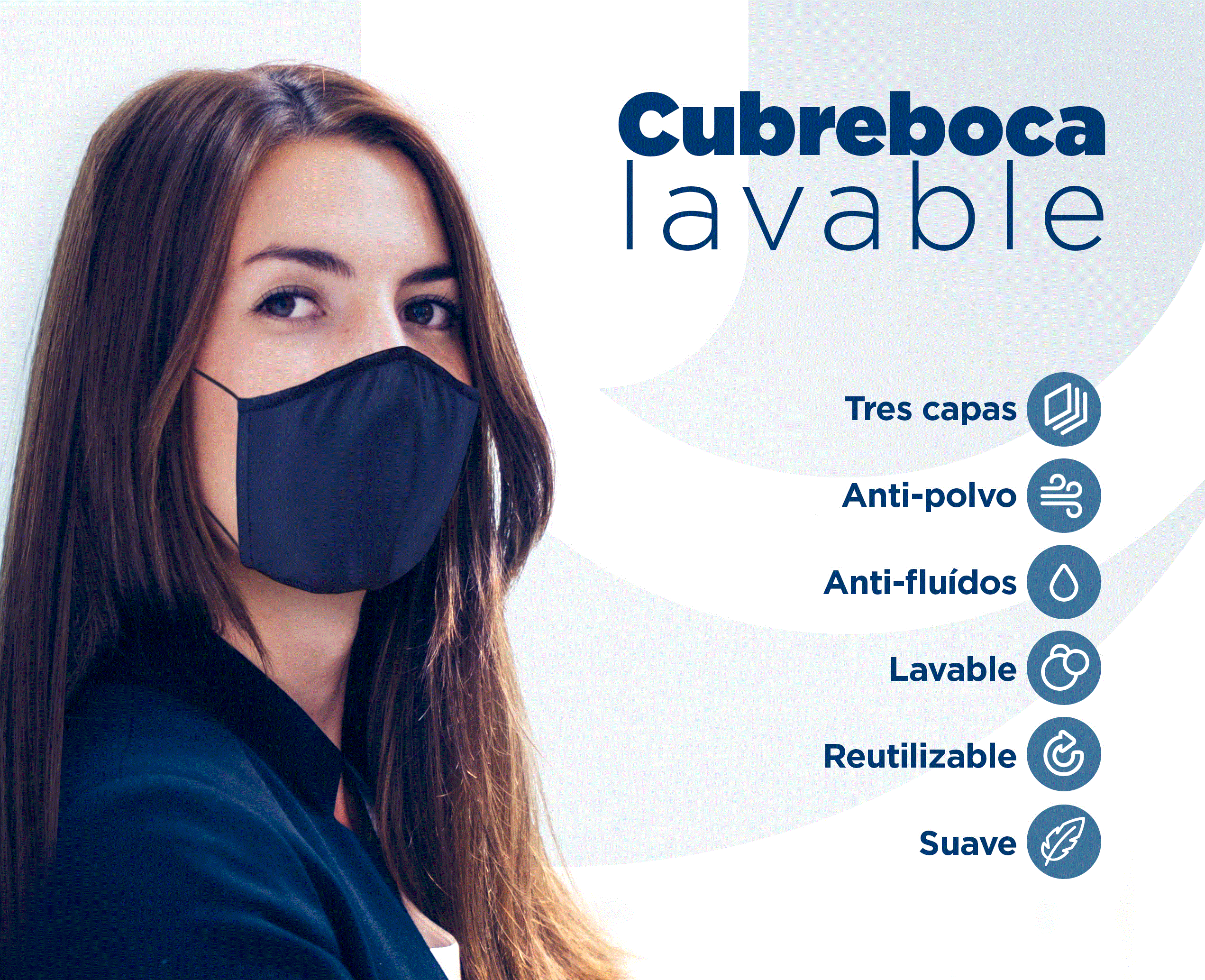 Cubrebocas Lavable